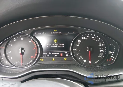 2019 Audi A4 40 Premium/40 Titanium Premium from USA, damaged, VIN WAUGMAF46KN008206